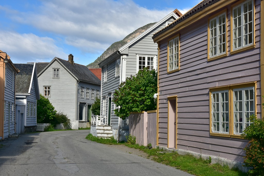 Skandinávie - Lærdalsøyri, Sognefjord 