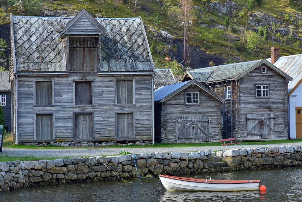 Skandinávie - Lærdalsøyri, Sognefjord 
