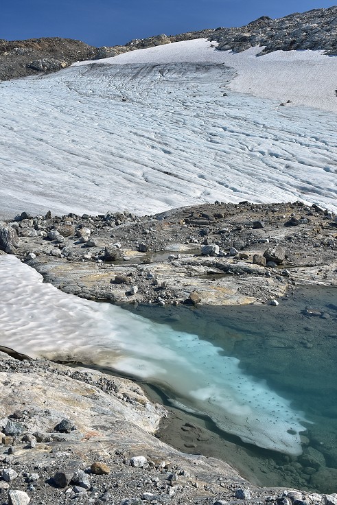 Skandinávie - ledovec Fresvikbreen, Sognefjord 
