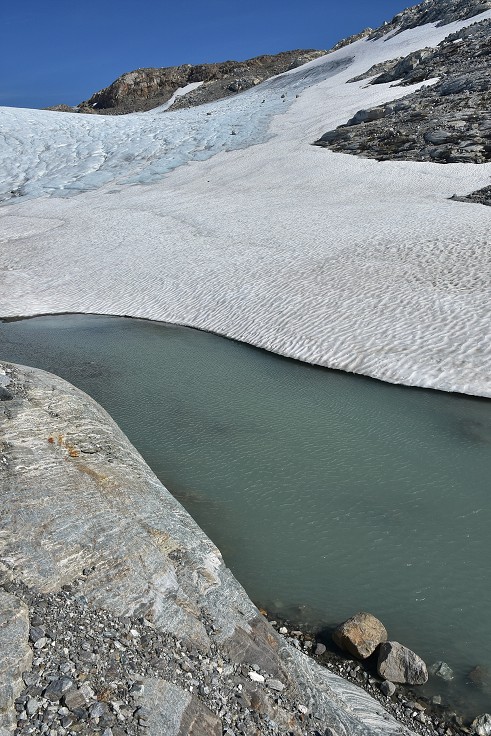 Skandinávie - ledovec Fresvikbreen, Sognefjord 