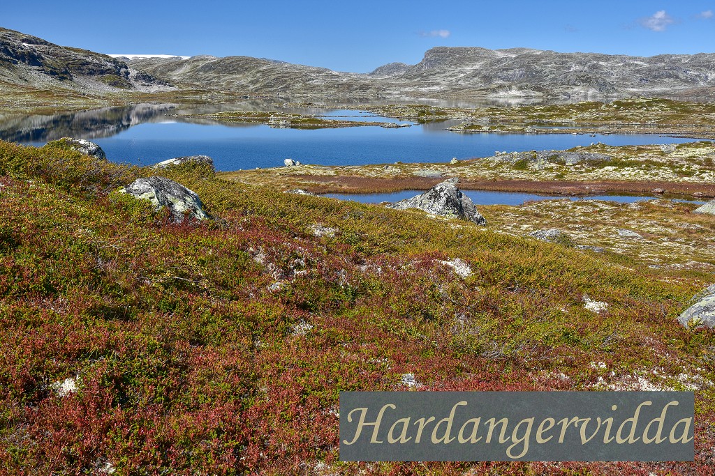 Skandinávie - okolo jez. Storekækkja, Hardangervidda 