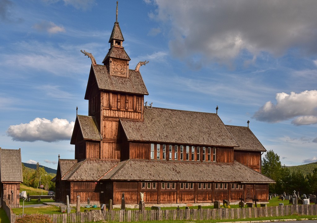 Skandinávie - Uvdal, údolí Numedal 