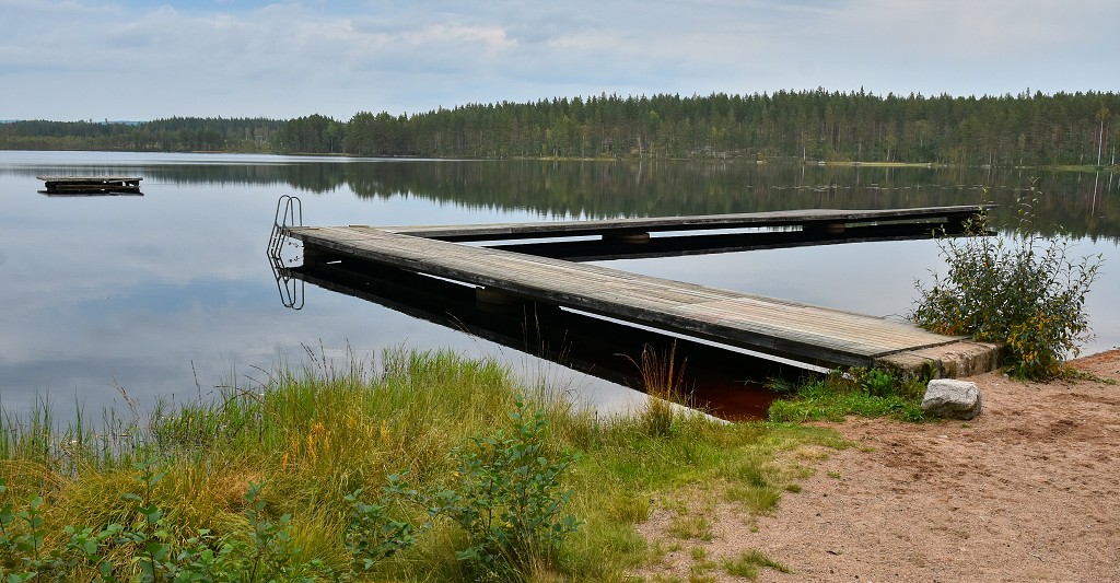 Jezero Havstjärnen, Nyhammar, u Ludviky