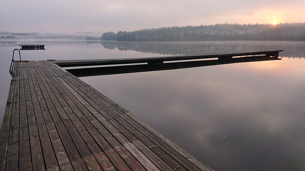 Jezero Havstjärnen, Nyhammar, u Ludviky