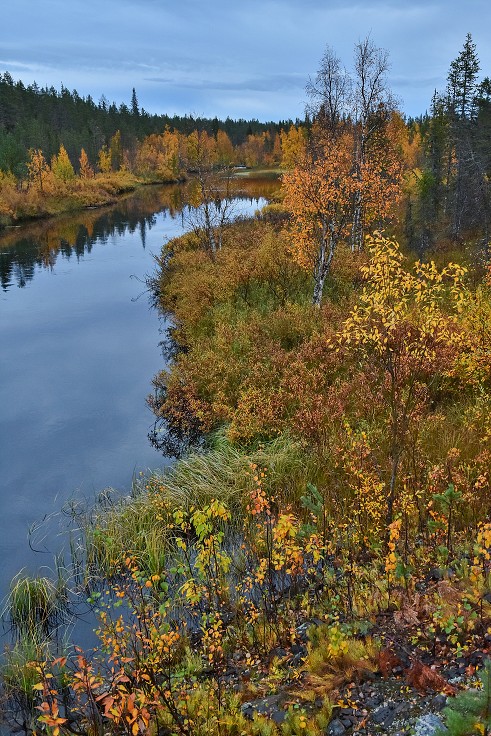 Ř. Äkäsjoki, Pallas-Yllästunturi, sev. od Äkäslompolo