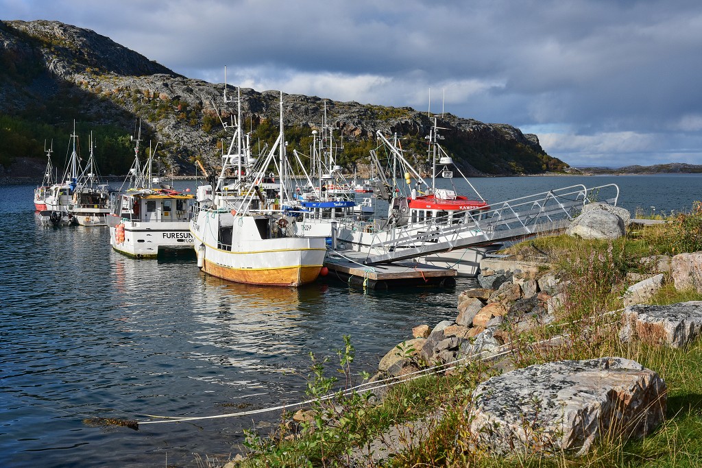 Hamnbukt, u Lakselvu, Porsangerfjord