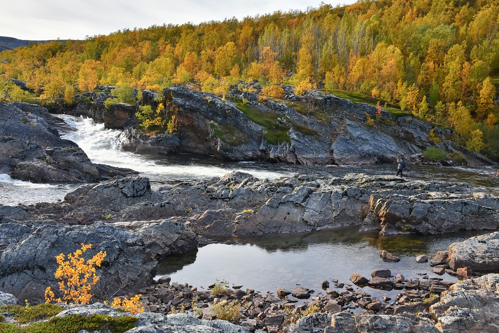 Podél ř. Rávttošjohka, n.p. Stabbursdalen