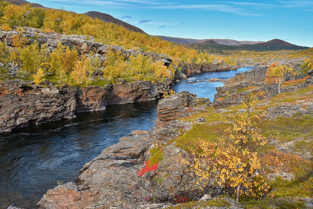 Podél ř. Rávttošjohka, n.p. Stabbursdalen