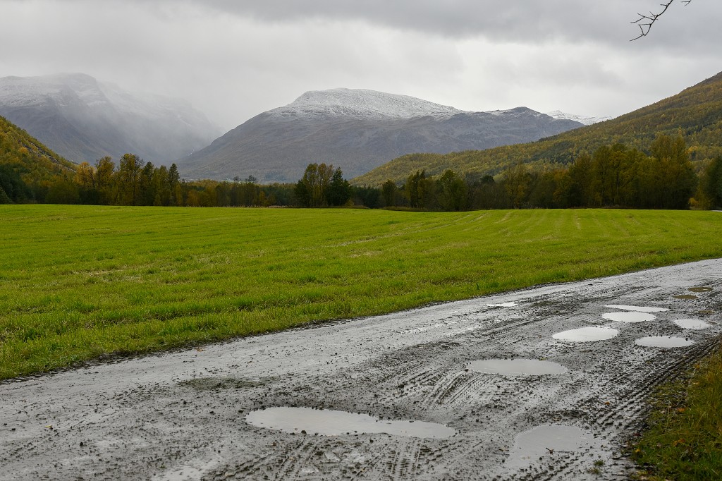Údolí Bogndalen, u Langfjordu (větev Altafj.)