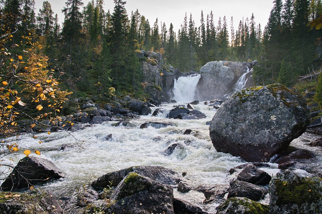 Vdp. Storåfallet, Bydalen, záp. od Hallenu