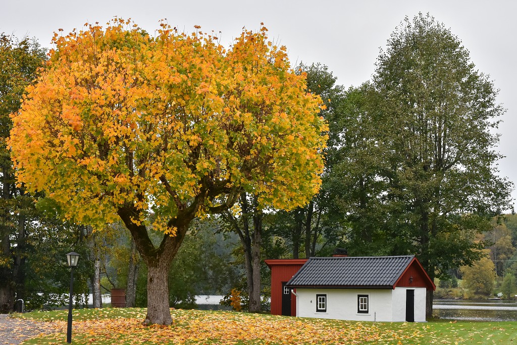 Huť-skanzen Langban, sev. od Filipstadu