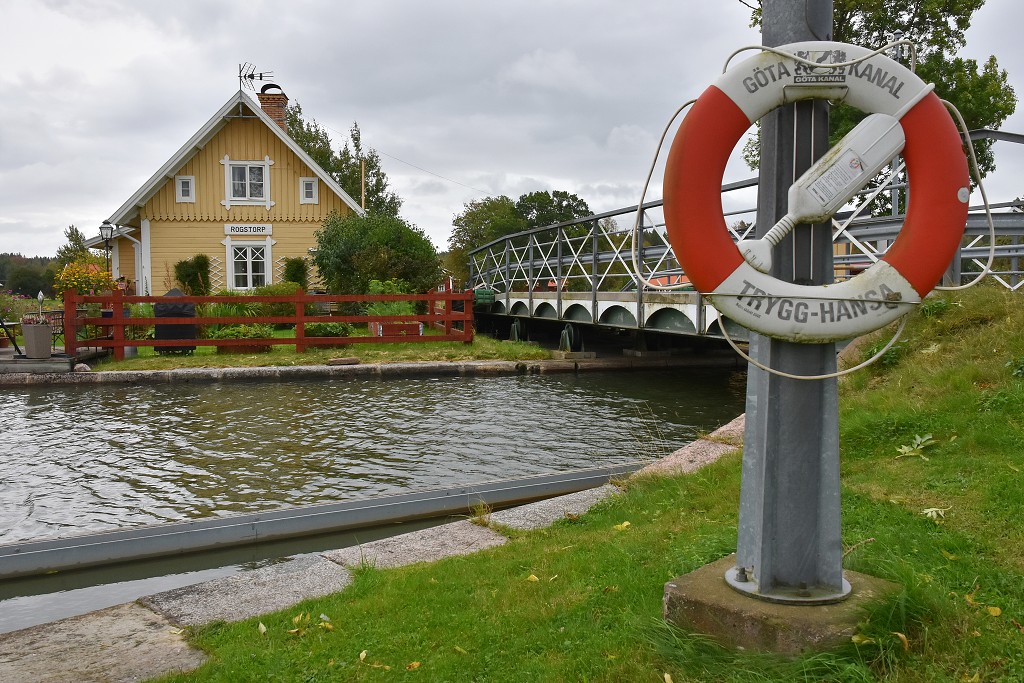 Göta kanal, u Lyrestadu