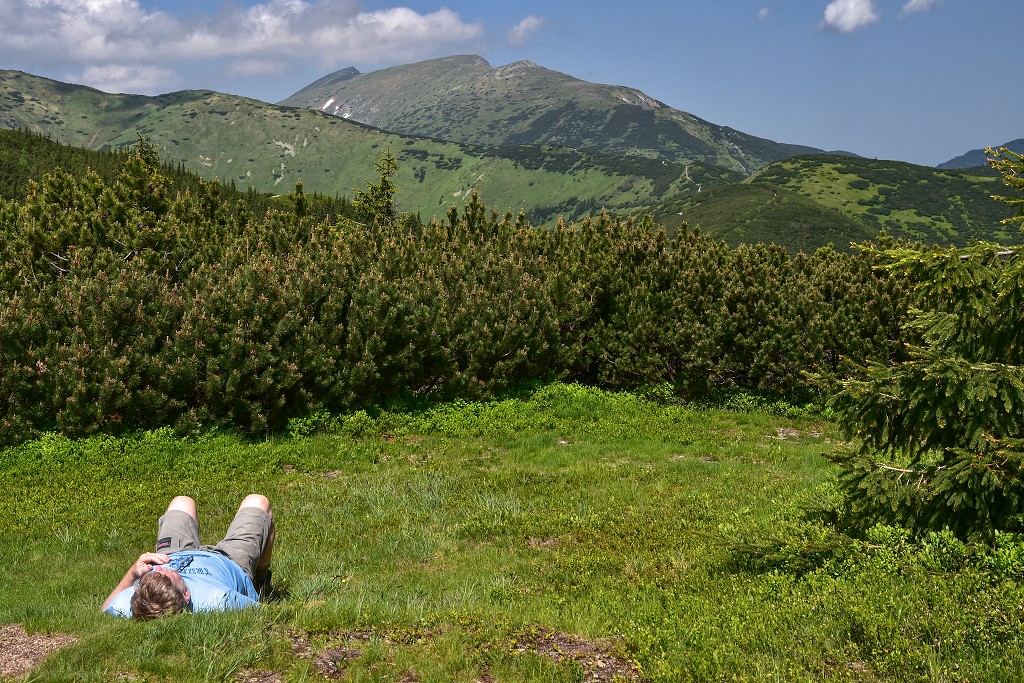 Slovensko - Ďumbier z Lajštrochu, Nízké Tatry