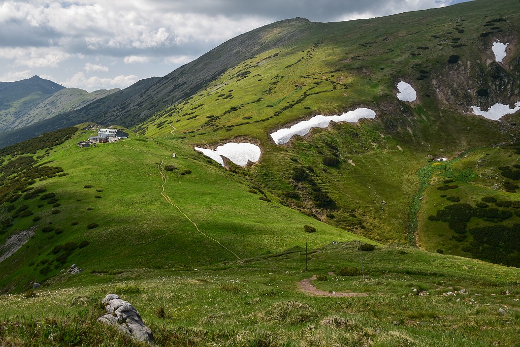 Slovensko - Štefánikova chata pod Ďumbierom, Nízké Tatry