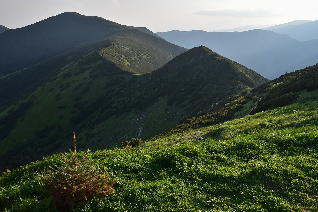 Slovensko - u Štefánikovy chaty, pod Ďumbierom, N. Tatry