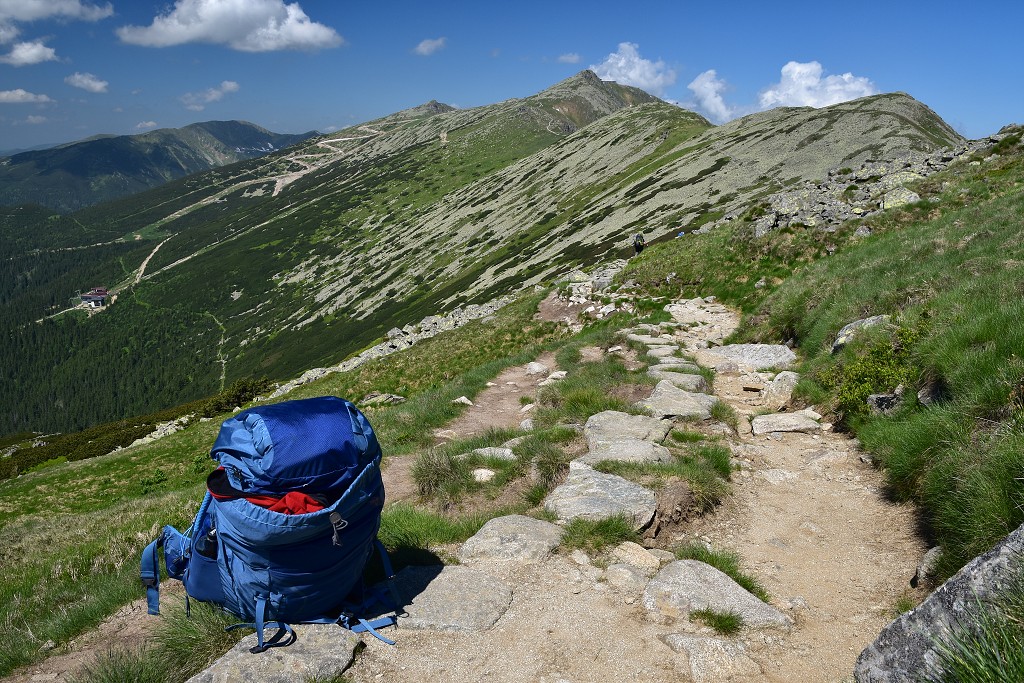 Slovensko - Chopok od Krúpové hole, N. Tatry