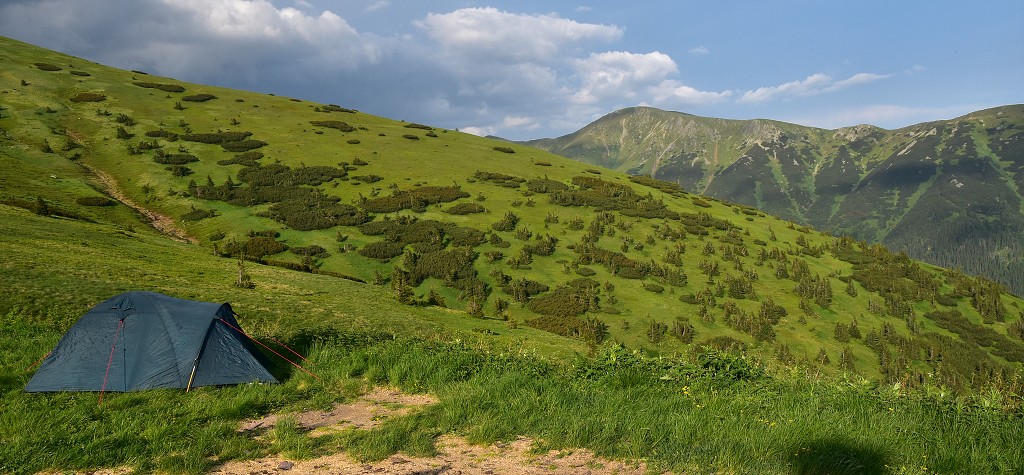 Slovensko - u útulny pod Ďurkovou, Nízké Tatry
