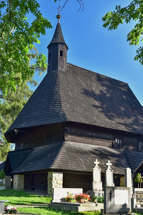 Slovensko - Kostel všech svatých, UNESCO, Tvrdošín