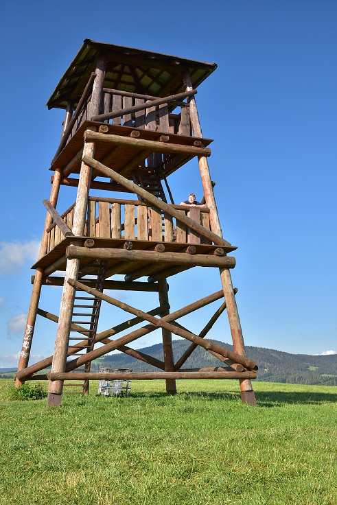 Slovensko - rozhledna na Borové, Tvrdošín