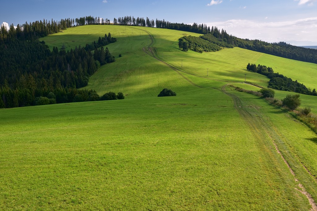 Slovensko - rozhledy z Borové, Tvrdošín