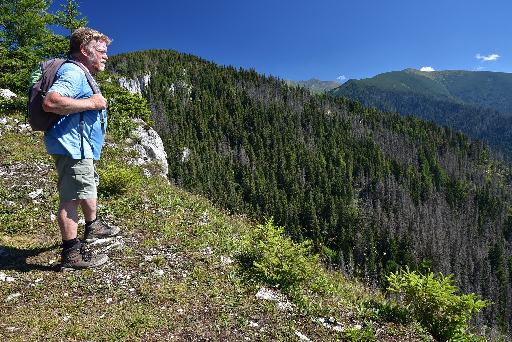 Slovensko - Roháče - nad Jaloveckou dolinou