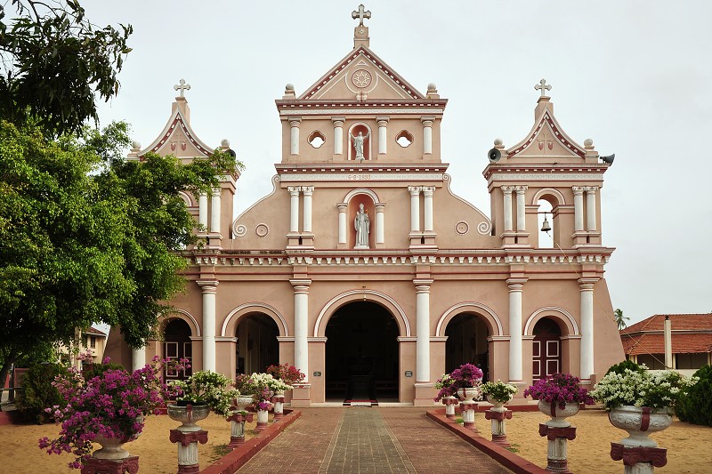 Srí Lanka 2015 - země 4 náboženství ,St. Sylvester, Negombo 