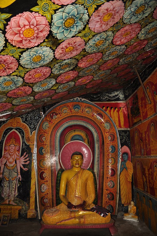 Srí Lanka 2015 - klášter a jeskynní chrámy v Matale 