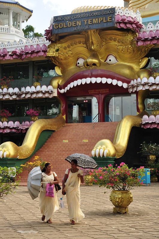 Srí Lanka 2015 - budhist. chrámy a jeskyně Dambulla 