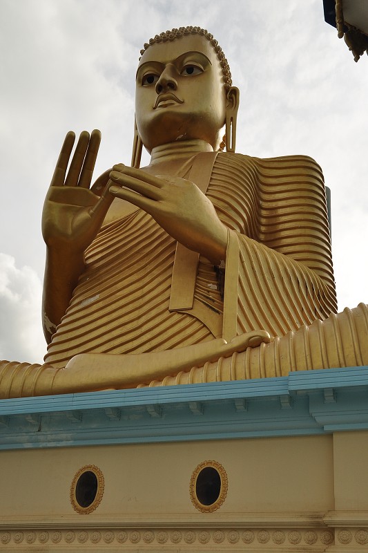 Srí Lanka 2015 - Budha, Dambulla 