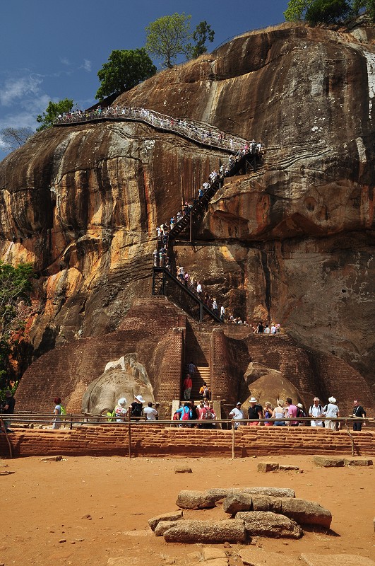Srí Lanka 2015 - Lví skála, Sigiriya 