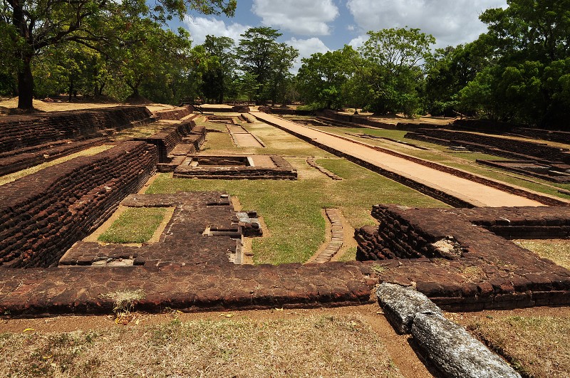 Srí Lanka 2015 - Summer palace, Sigiriya 