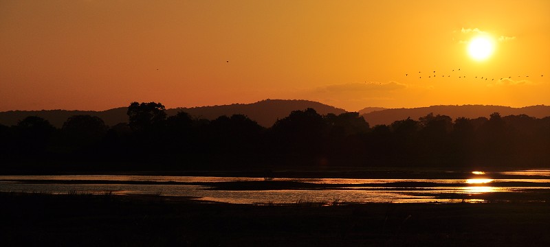 Srí Lanka 2015 - západ slunce, Polonnaruwa 