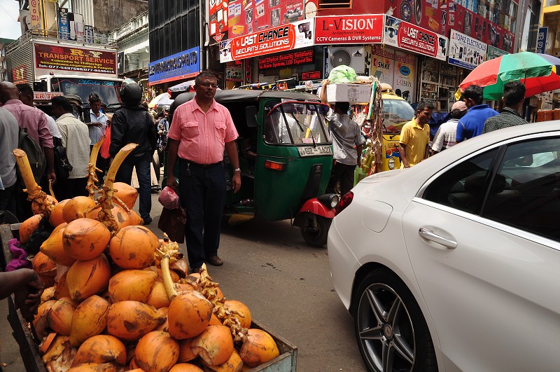 Srí Lanka 2015 - čtvrť  Pettah, Colombo 