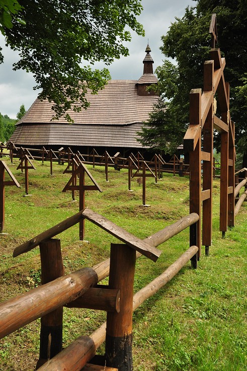 Východní Evropa  - chrám sv. arch. Michala, Topol'a, vých. Slovensko 