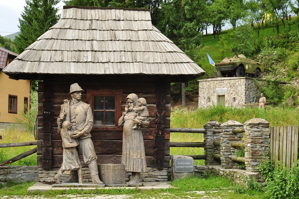 Východní Evropa  - Koločava, Zakarpat. Rus, Ukrajina 