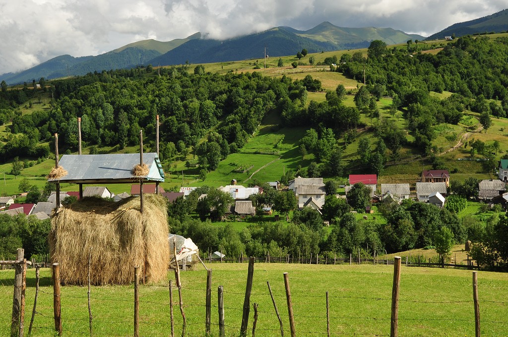 Východní Evropa  - nad Koločavou, Zakarpatská Rus, Ukrajina 