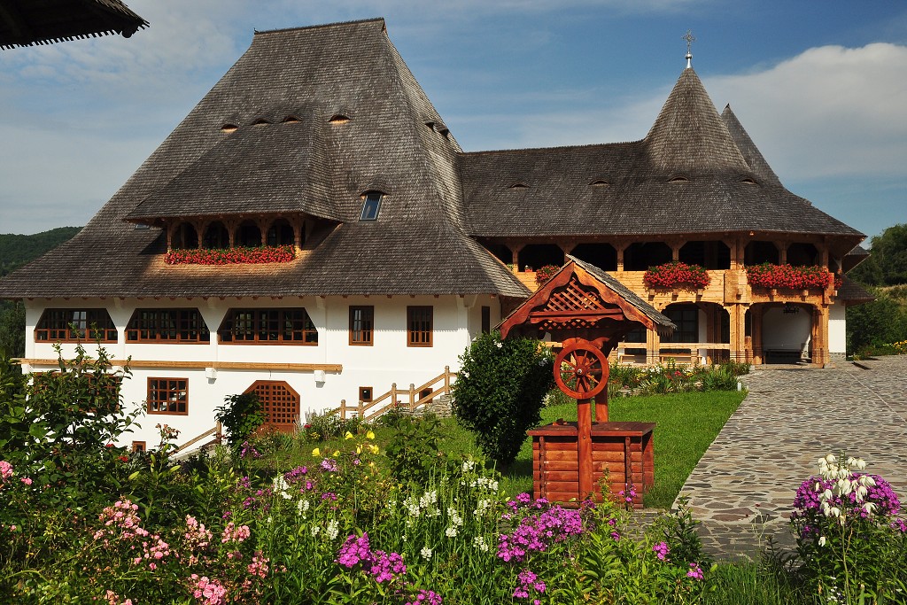 Východní Evropa  - klášter Bârsana, kraj Maramureš, Rumunsko 