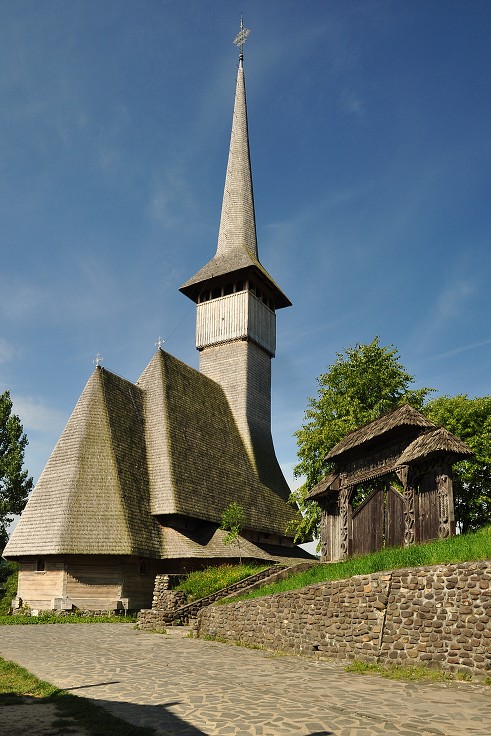 Východní Evropa  - klášter Bârsana, kraj Maramureš, Rumunsko 