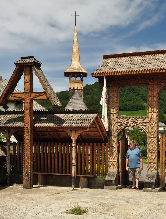 Východní Evropa  - Kostel v Sieu, Maramureš, Rumunsko 