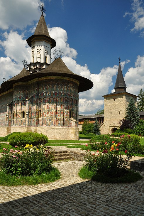 Východní Evropa  - klášt.Sucevita (UNESCO), Sucevita, Rumunsko 