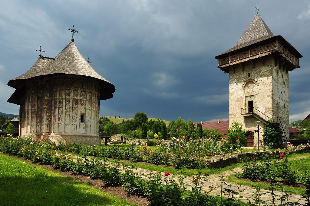 Východní Evropa  - klášter Humor (UNESCO), kraj Suceava, Rumunsko 