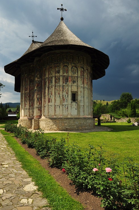 Východní Evropa  - klášter Humor (UNESCO), kraj Suceava, Rumunsko 
