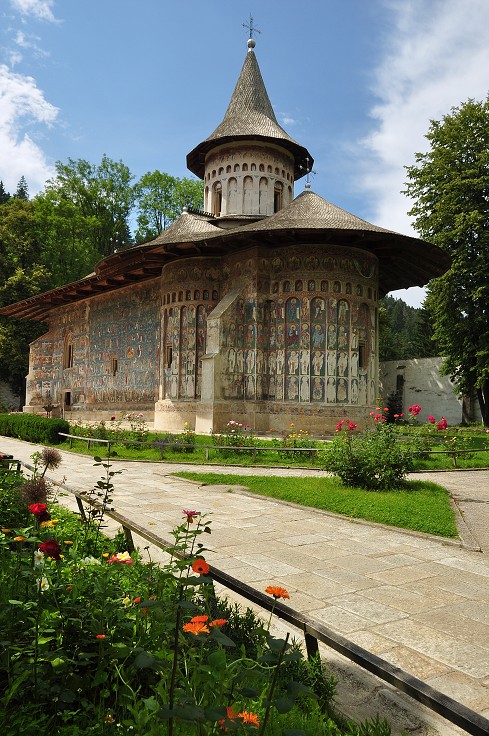 Východní Evropa  - klášter Moldovita /UNESCO), kraj Suceava, Rumunsko 
