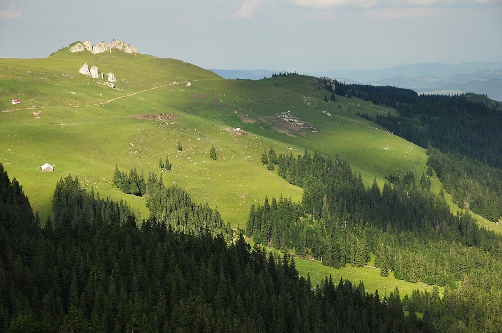 Východní Evropa  - masiv Rarâu, poh.Stânisoarei, Rum. 