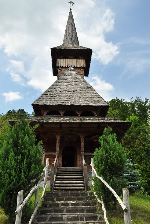 Východní Evropa  - klášter Rohia, severně od Dej, Rumunsko 