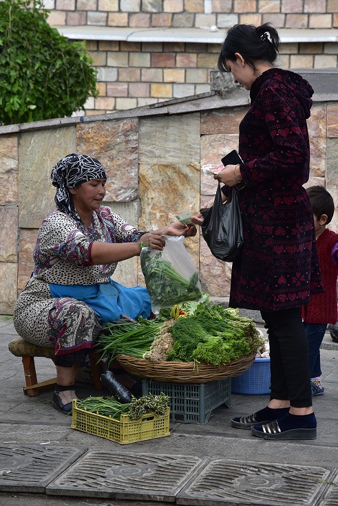 Almaty + Uzbekistán - tržnice Čorsu, Taškent, Uzbekistán 