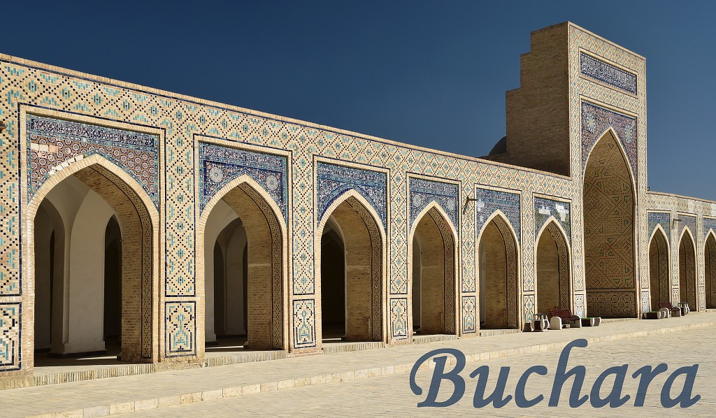 Almaty + Uzbekistán - Mešita Kalon, Buchara 