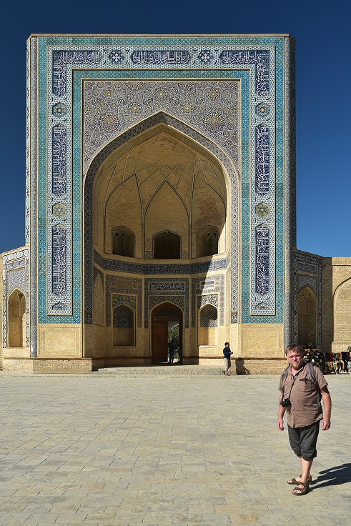 Almaty + Uzbekistán - Mešita Kalon, Buchara 