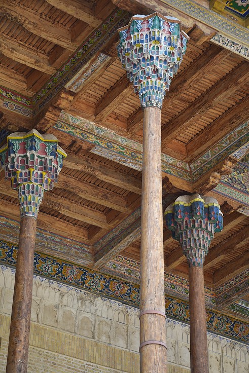 Almaty + Uzbekistán - Mešita Bolo-chauz, Buchara 