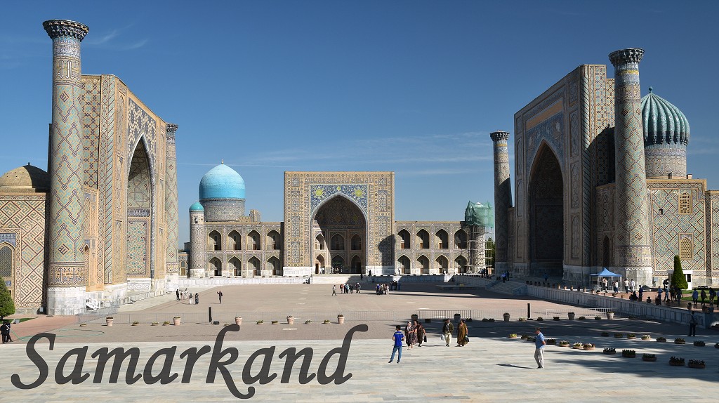 Almaty + Uzbekistán - Registán, Samarkand 